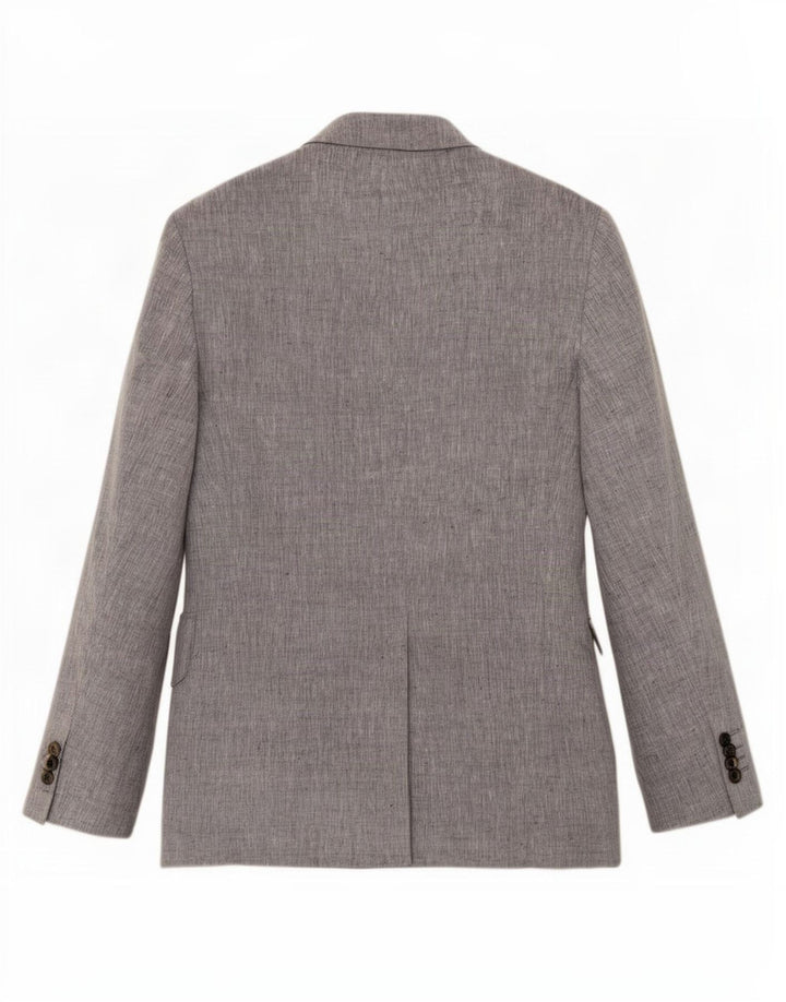 Tommy Hilfiger Mens 3 Button Blazer Jacket IT 52 XL Grey Flecked