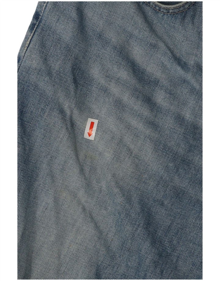 TRUSSARDI Mens Straight Jeans W35 L28 Blue