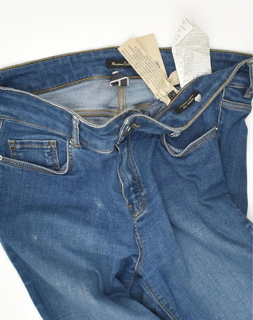 MASSIMO DUTTI Womens Skinny Jeans EU 40 Medium W30 L27 Blue Cotton | Vintage Massimo Dutti | Thrift | Second-Hand Massimo Dutti | Used Clothing | Messina Hembry 