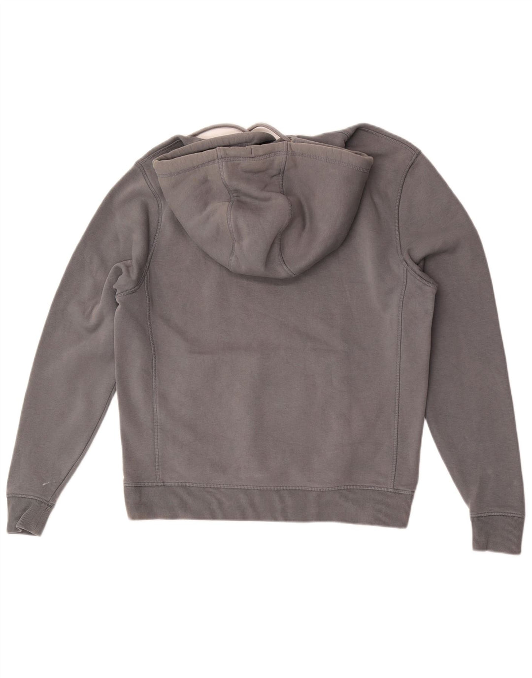 Jack Wills Mens Graphic Hoodie Jumper Small Grey Cotton