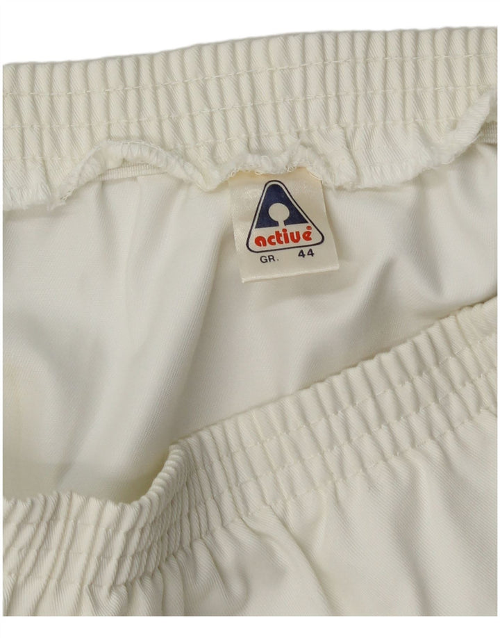 Active Womens Mini Tennis Skirt EU 44 XL W32  White Colourblock Polyester