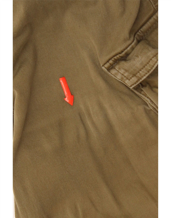 Jack & Jones Mens Cargo Shorts Large W34 Khaki Cotton