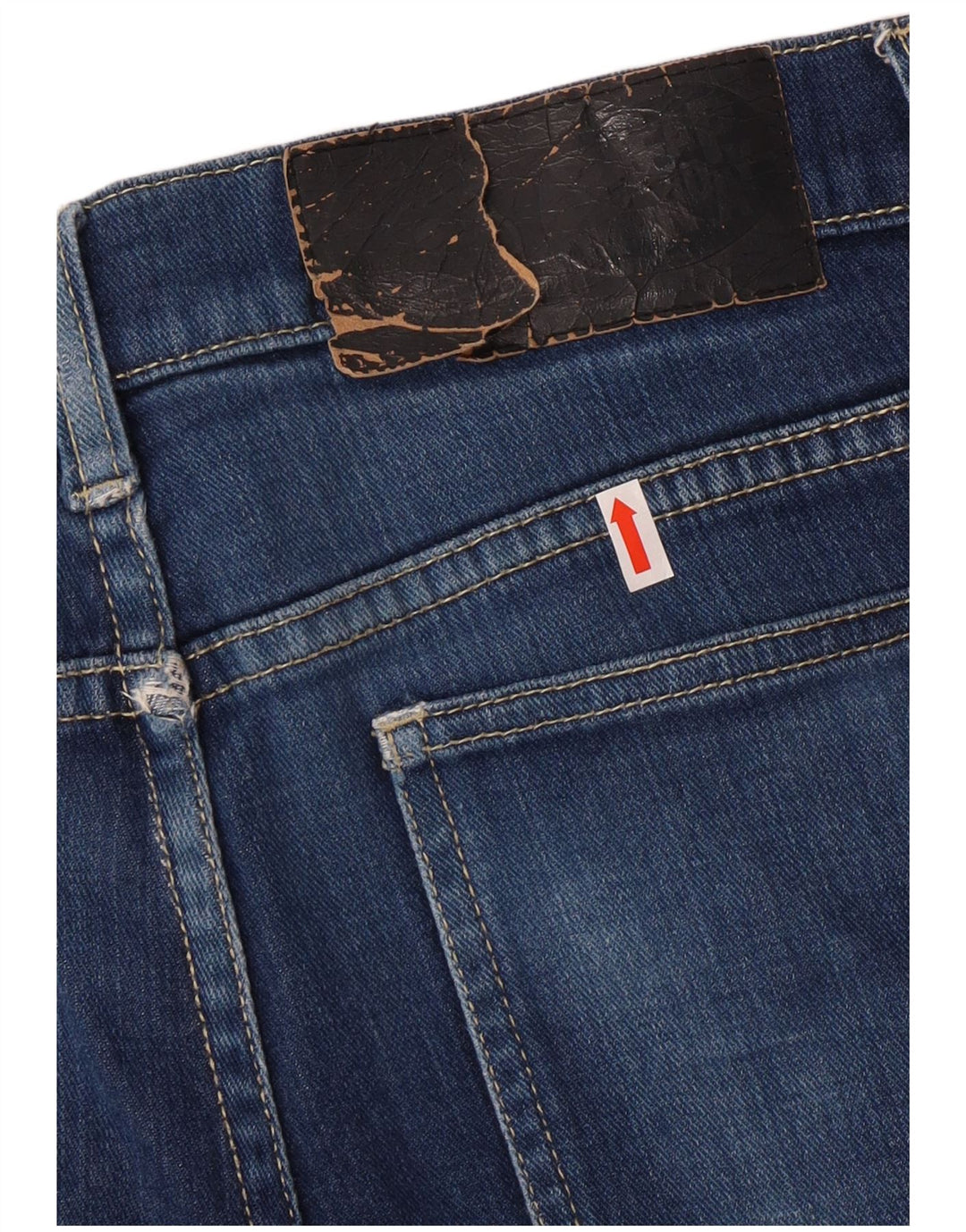 CHEAP MONDAY Womens Slim Jeans W32 L33 Blue Cotton