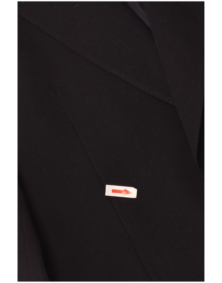 Abital Mens 2 Button Blazer Jacket IT 46 Small Navy Blue Wool