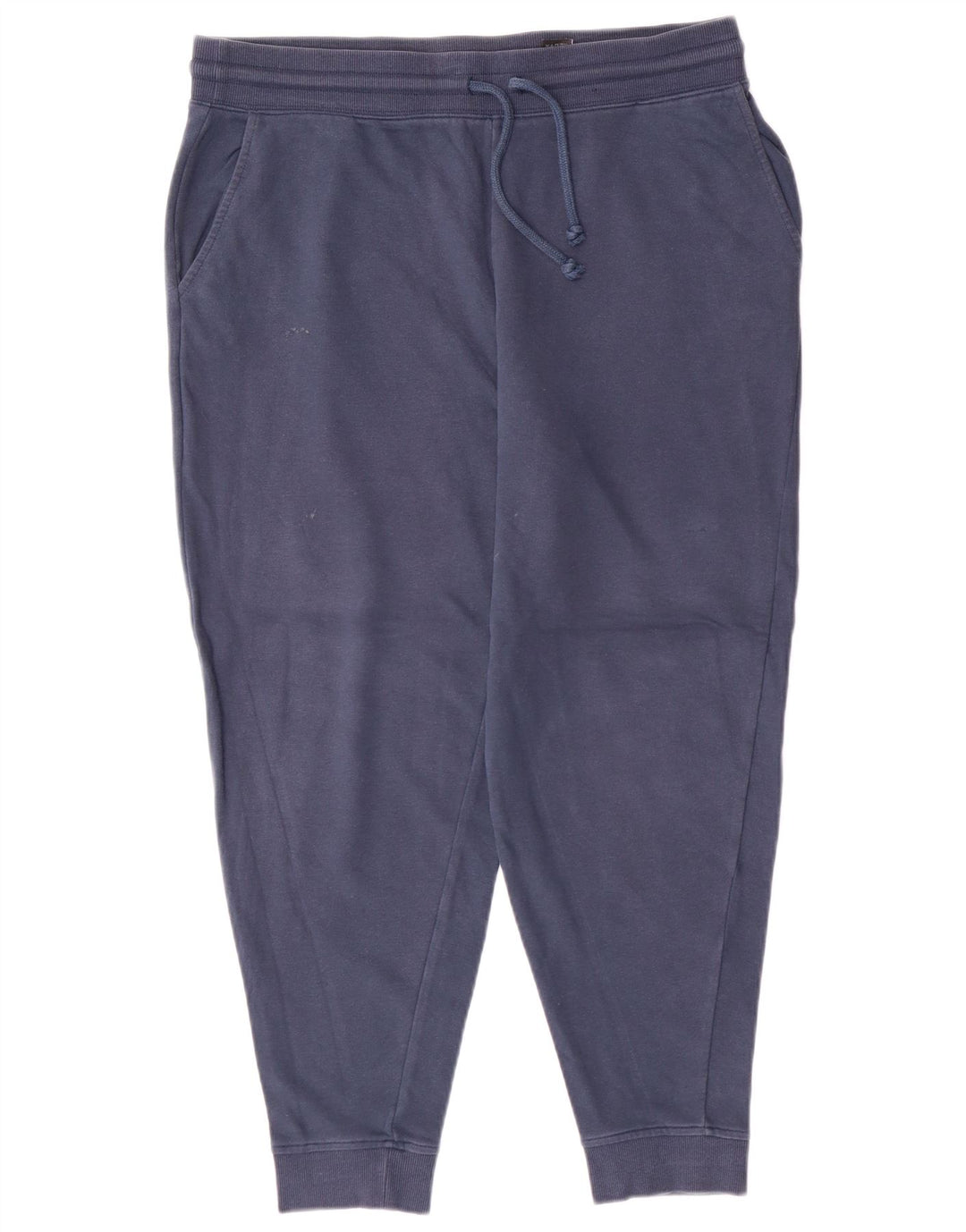 Marks & Spencer Womens Tracksuit Trousers Joggers UK 16 Large Navy Blue