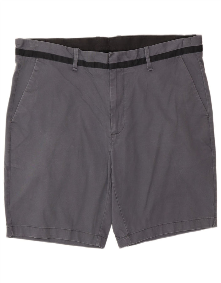 CALVIN KLEIN Mens Chino Shorts  W38 XL Grey Cotton