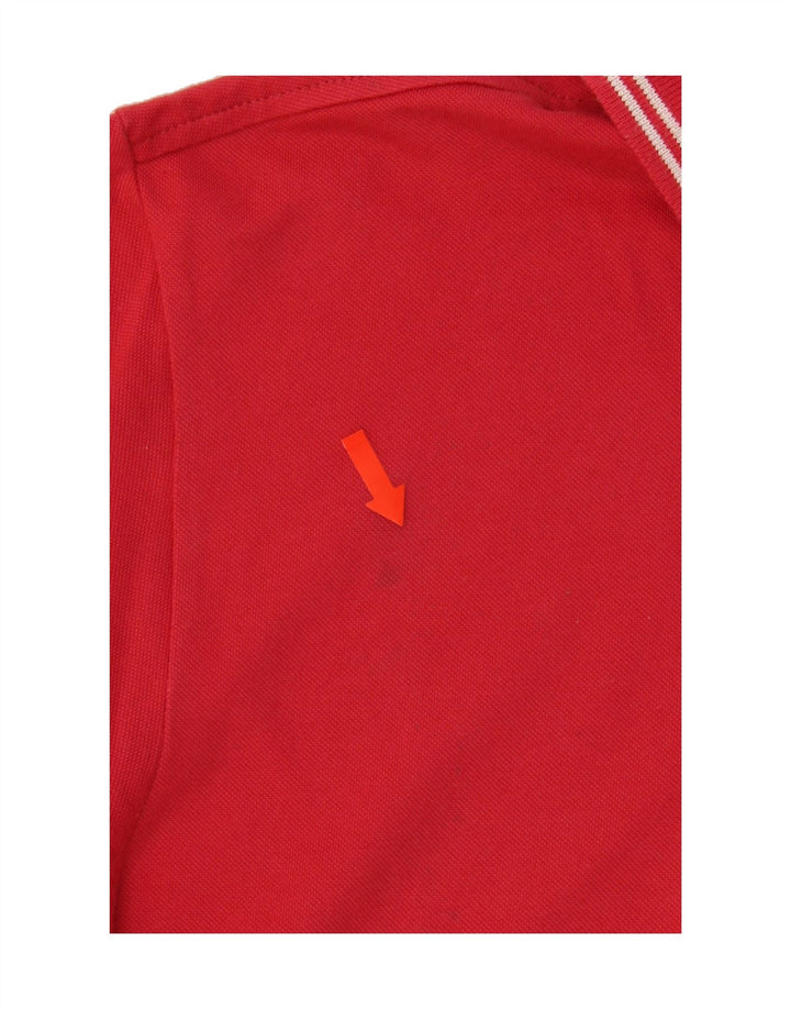 CHAMPION Mens Polo Shirt Large Red Vintage Champion and Second-Hand Champion from Messina Hembry 