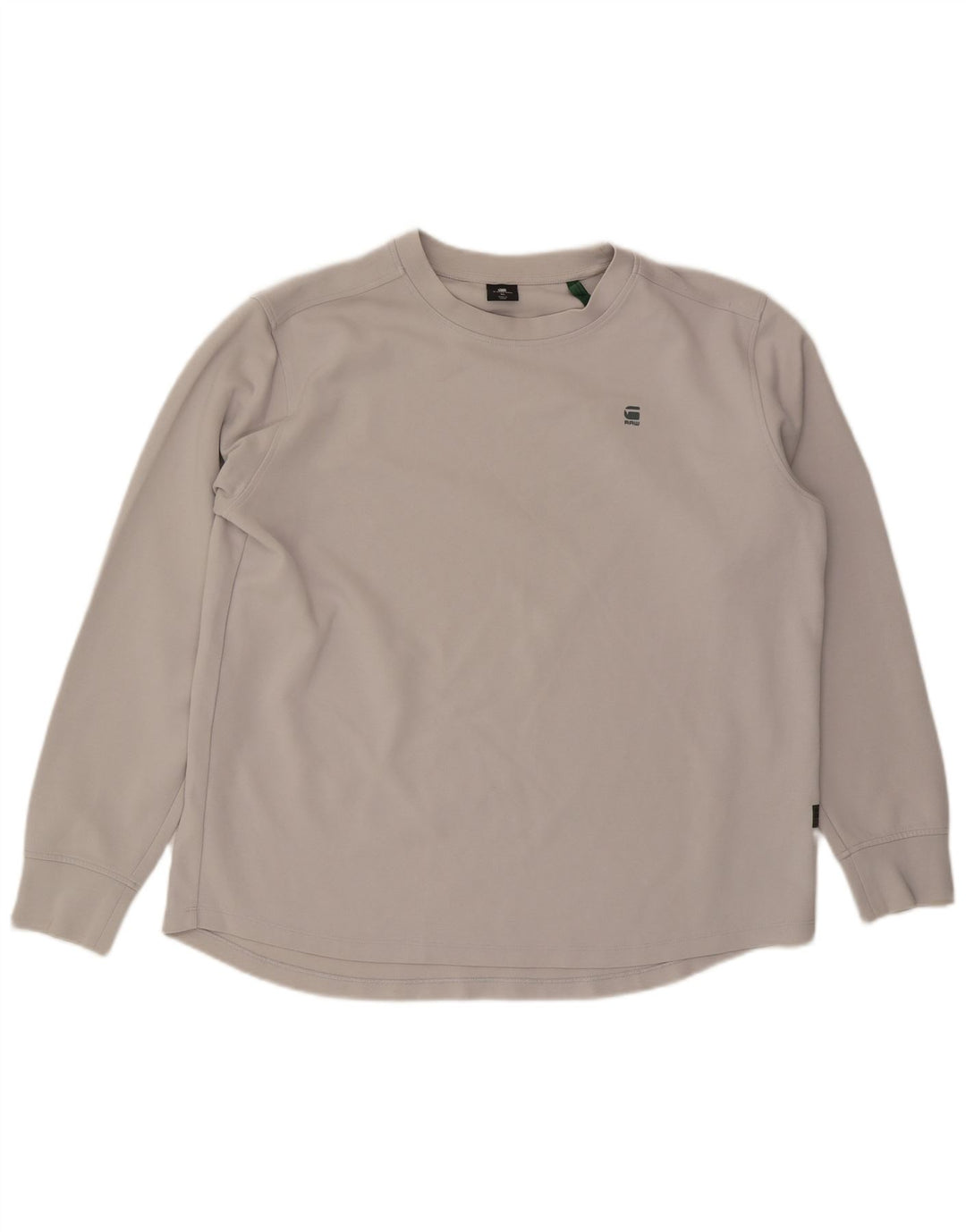 G-Star Mens Top Long Sleeve XL Grey Cotton