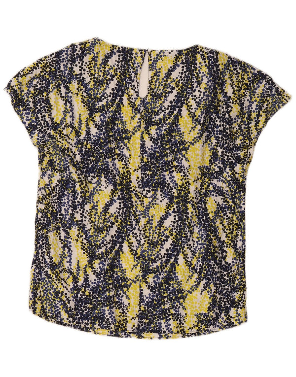 Boden Womens Blouse Top UK 14 Large Multicoloured Spotted Viscose