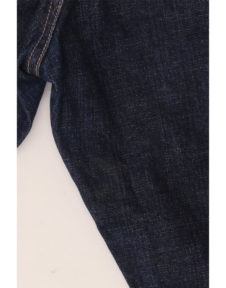 Levi's Womens 525 Bootcut Jeans US 10 Medium W32 L32 Navy Blue Cotton