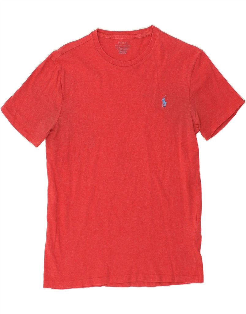 POLO RALPH LAUREN Mens T-Shirt Top Small Red Cotton | Vintage Polo Ralph Lauren | Thrift | Second-Hand Polo Ralph Lauren | Used Clothing | Messina Hembry 