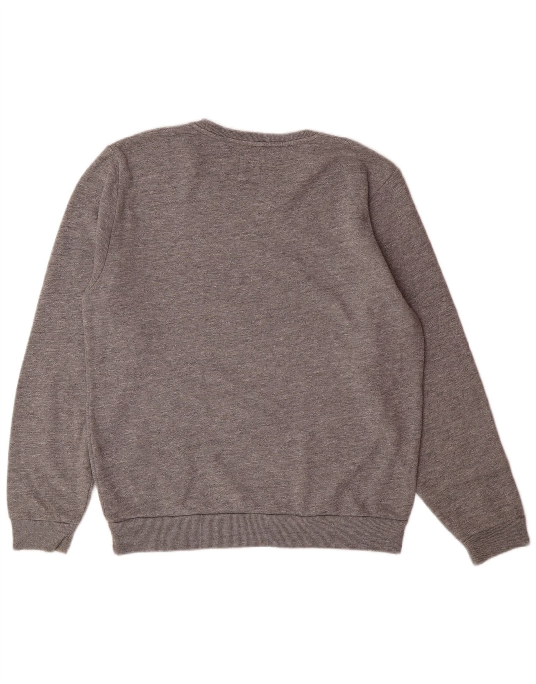 JACK WILLS Mens Sweatshirt Jumper Medium Grey Flecked Cotton