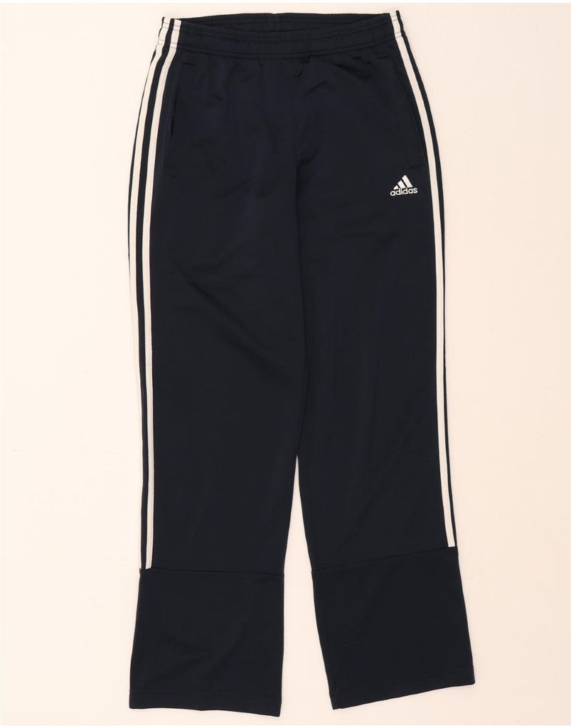 ADIDAS Mens Tracksuit Trousers Small  Navy Blue Polyester Vintage Adidas and Second-Hand Adidas from Messina Hembry 