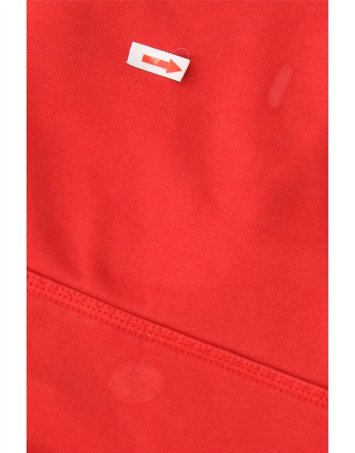Puma Mens Hoodie Jumper XL Red Cotton