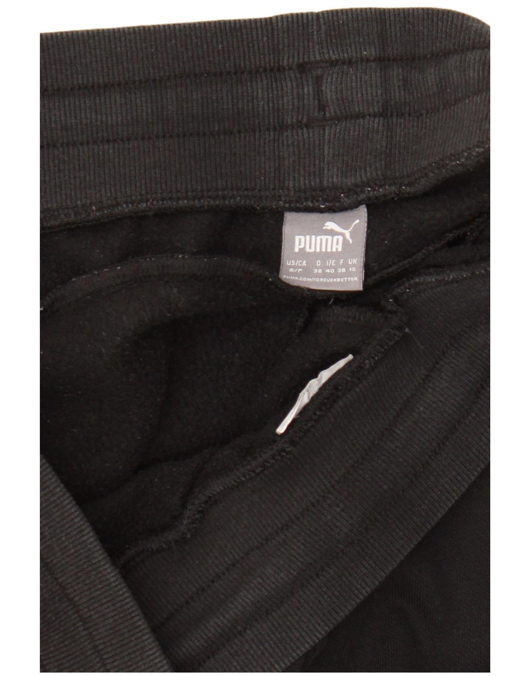 Puma Womens Tracksuit Trousers Joggers UK 10 Small Black