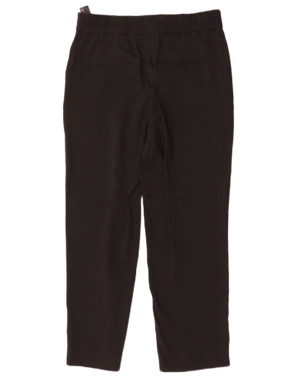 MASSIMO DUTTI Womens Straight Suit Trousers EU 40 Medium W30 L26 Black