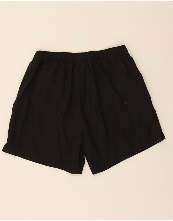 CALVIN KLEIN Mens Graphic Swimming Shorts XL  Black Colourblock Polyester