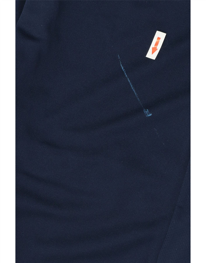 ADIDAS Mens Climalite Tracksuit Top Jacket UK 36/38 Small Navy Blue