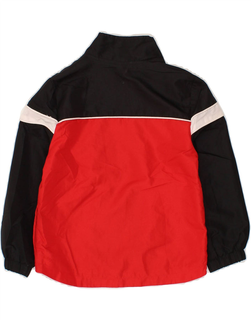 PUMA Boys Rain Jacket 3-4 Years Red Colourblock Polyester Vintage Puma and Second-Hand Puma from Messina Hembry 