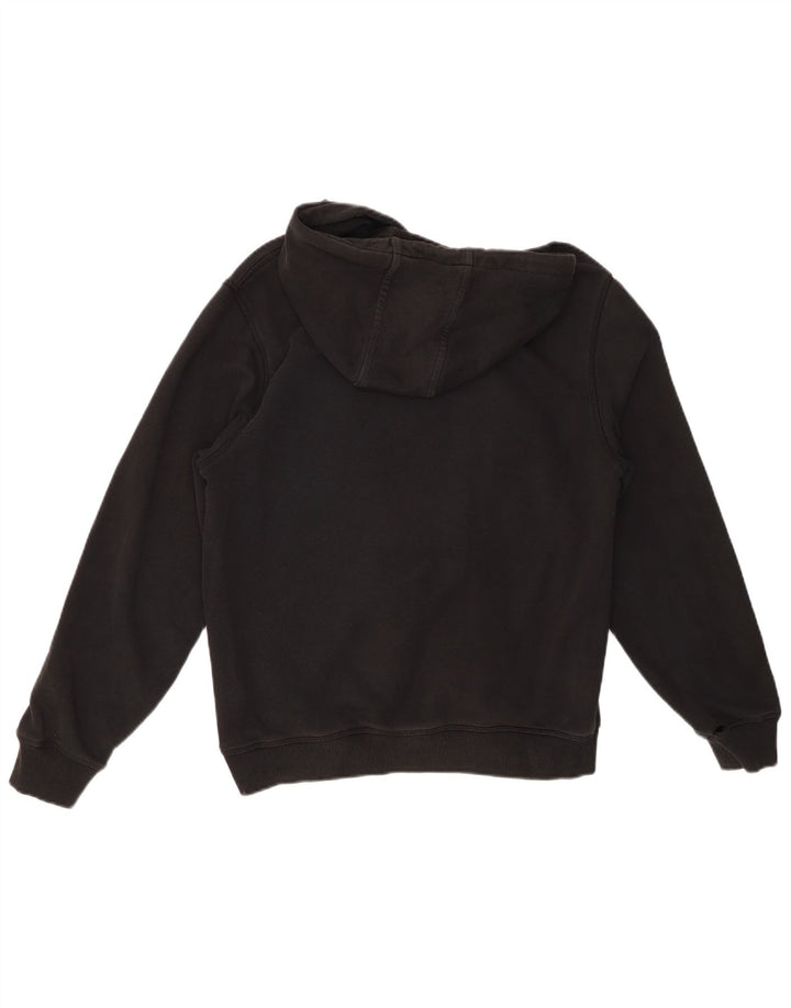 HUGO BOSS Mens Graphic Hoodie Jumper Small Black
