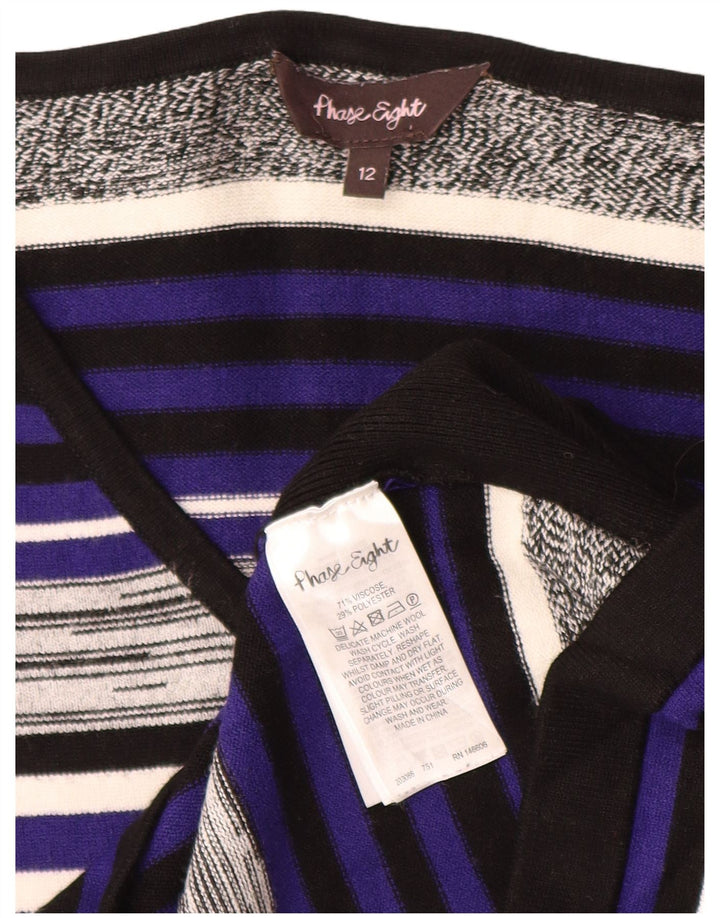 Phase Eight Womens Jumper Dress UK 12 Medium Multicoloured Striped