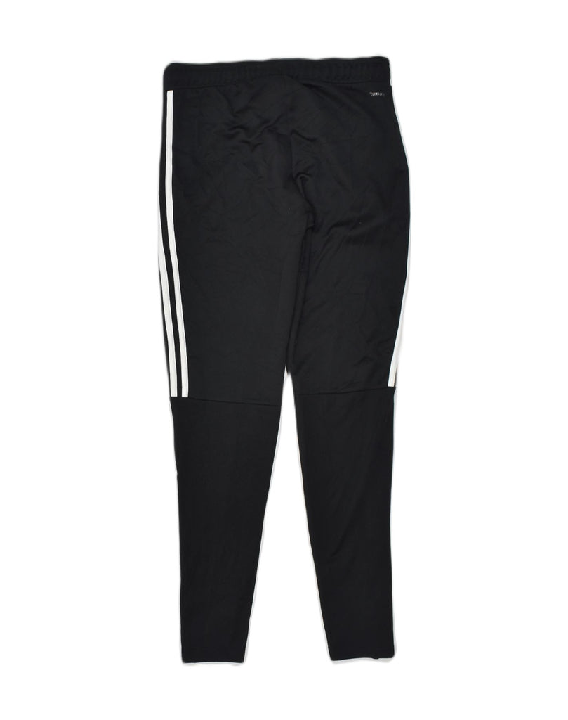 ADIDAS Womens Tracksuit Trousers UK 8-10 Small Black Polyester | Vintage Adidas | Thrift | Second-Hand Adidas | Used Clothing | Messina Hembry 