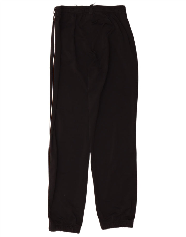 Adidas Boys Tracksuit Trousers Joggers 13-14 years Black Polyester