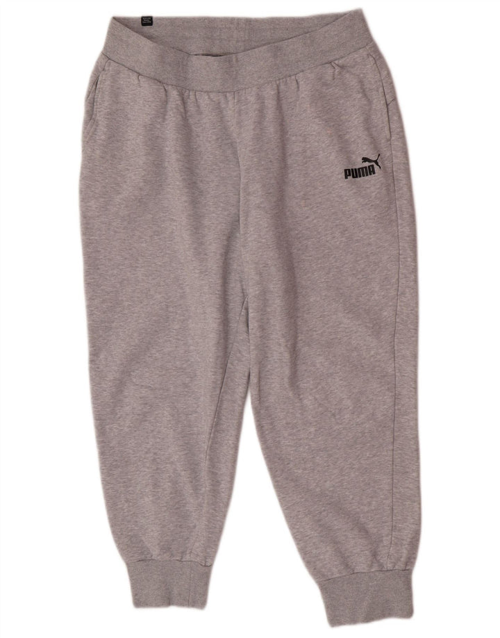 Puma Womens Tracksuit Trousers Joggers UK 14 Large  Grey