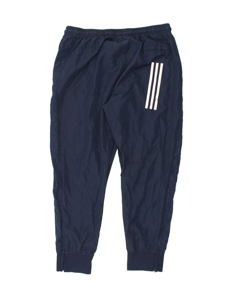 ADIDAS Mens Tracksuit Trousers Joggers Large Navy Blue | Vintage Adidas | Thrift | Second-Hand Adidas | Used Clothing | Messina Hembry 