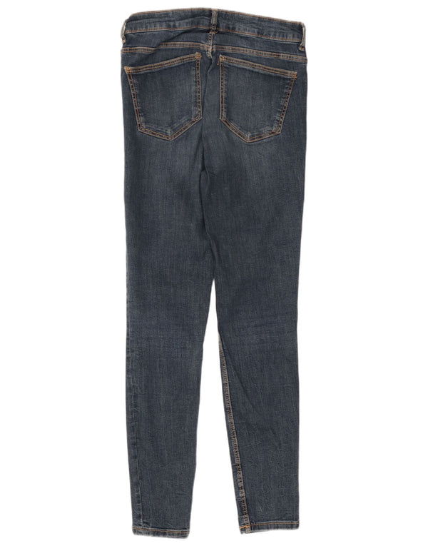 Zara Womens Skinny Jeans EU 38 Small W28 L28 Navy Blue