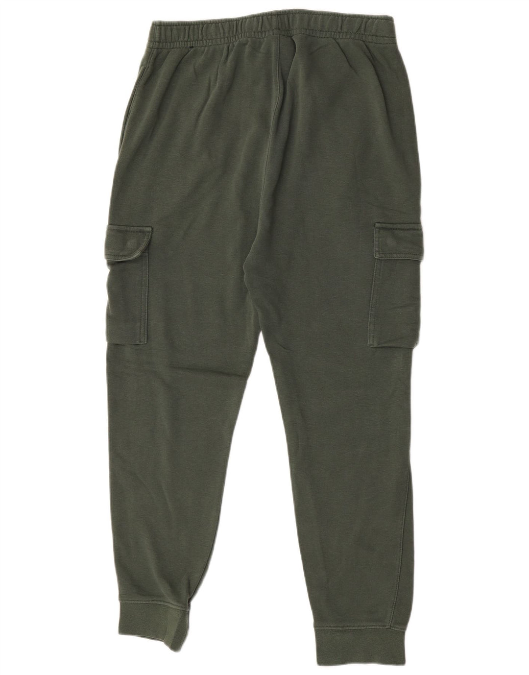 Nike Mens Cargo Tracksuit Trousers Joggers Medium Green Cotton