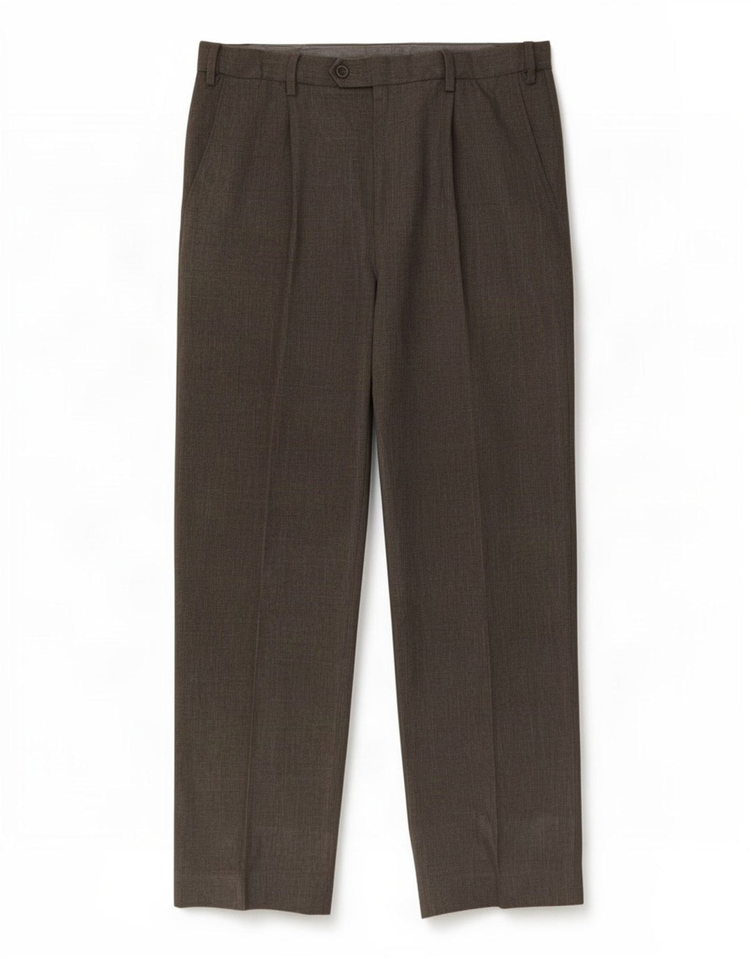 Marks & Spencer Mens Pegged Suit Trousers W34 L30 Grey Polyester