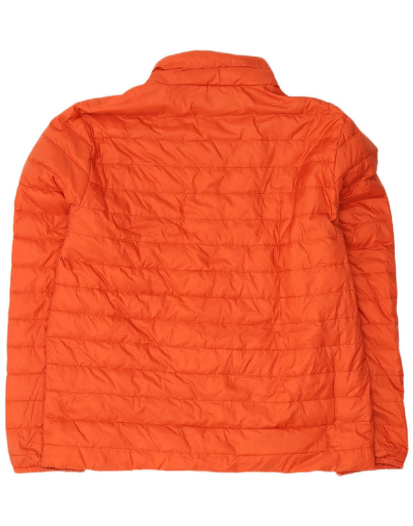 Jack Wills Mens Padded Jacket UK 44 2XL Orange Polyamide