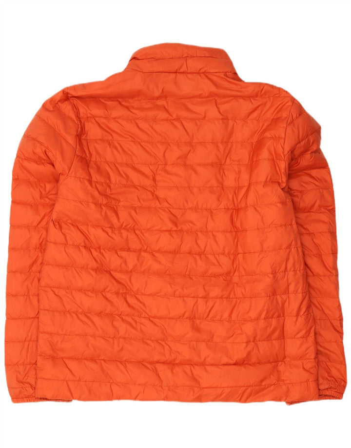 Jack Wills Mens Padded Jacket UK 44 2XL Orange Polyamide
