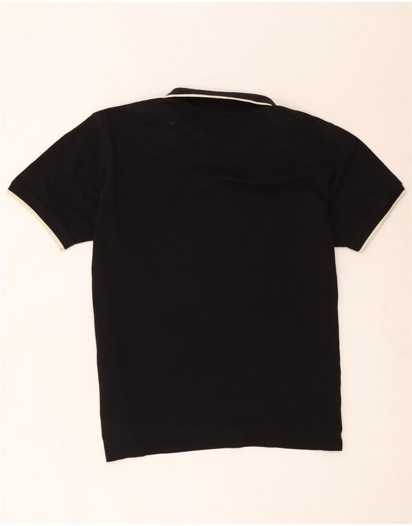 U.S. Polo Assn. Mens Polo Shirt XL Black Striped Cotton