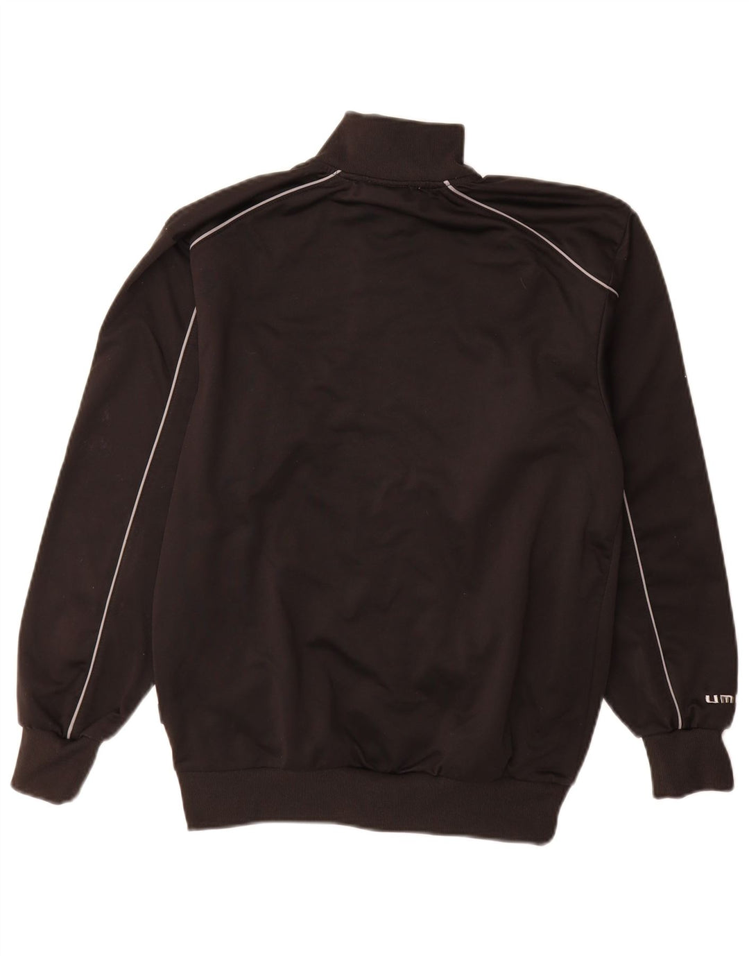 UMBRO Boys Tracksuit Top Jacket 12-13 Years XL  Black Polyester