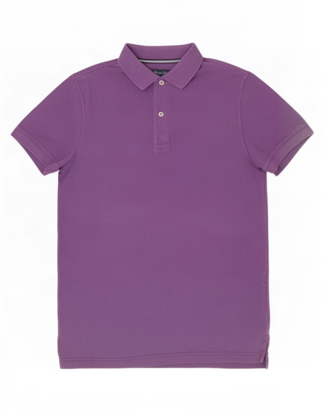 Massimo Dutti Mens Polo Shirt Medium Purple