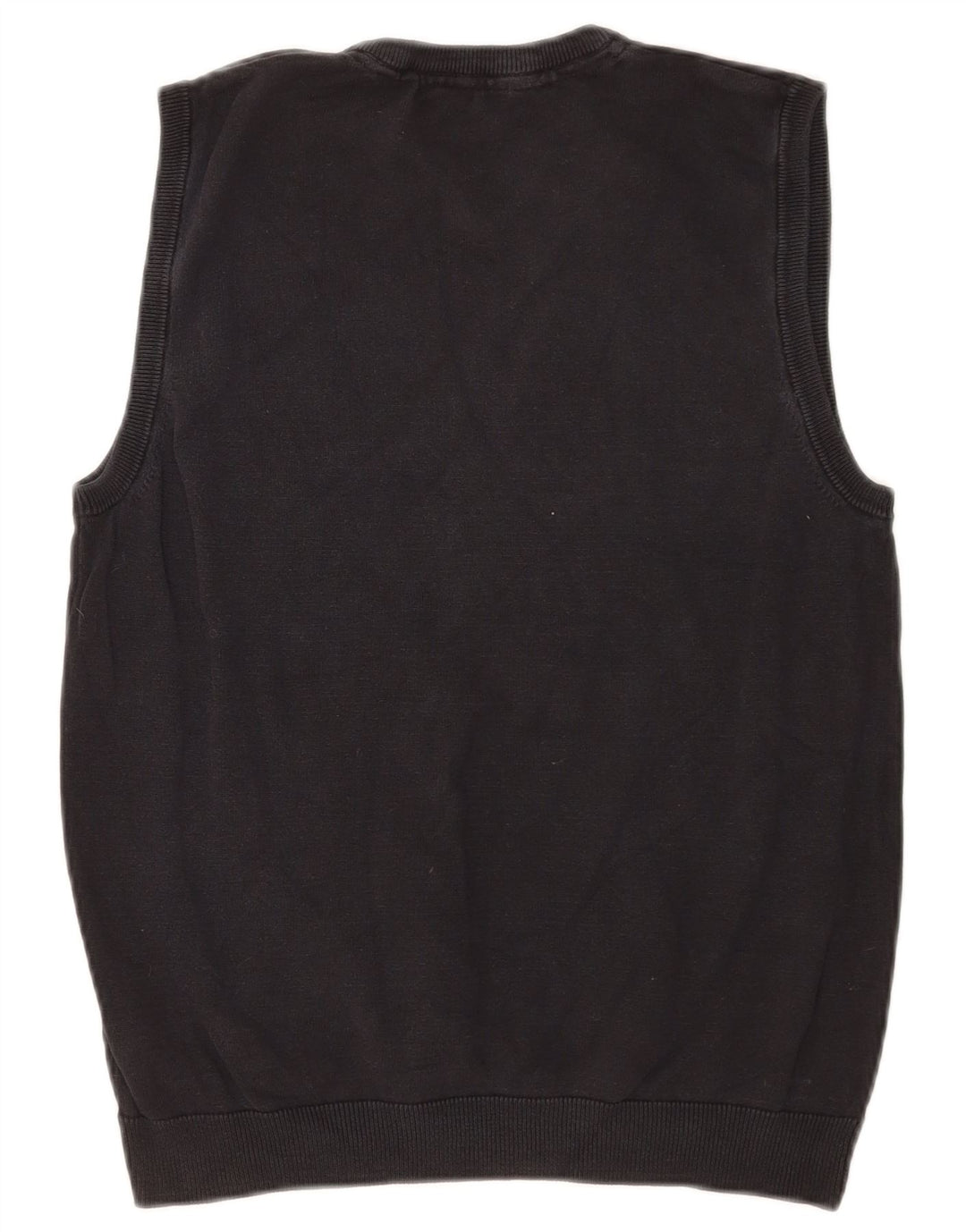 Marks & Spencer Boys Vest Tank Top 14-15 Years Black Cotton