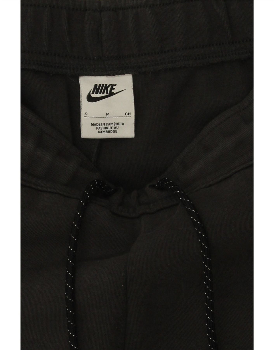 Nike Mens Tracksuit Trousers Joggers Small Black Cotton