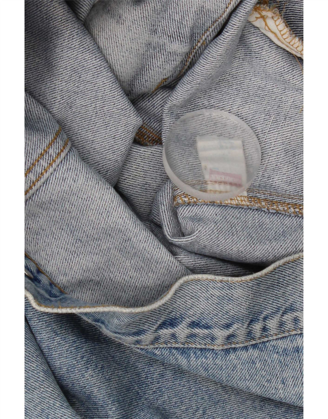 Carrera Mens Distressed Denim Jacket UK 36 Small Blue Cotton