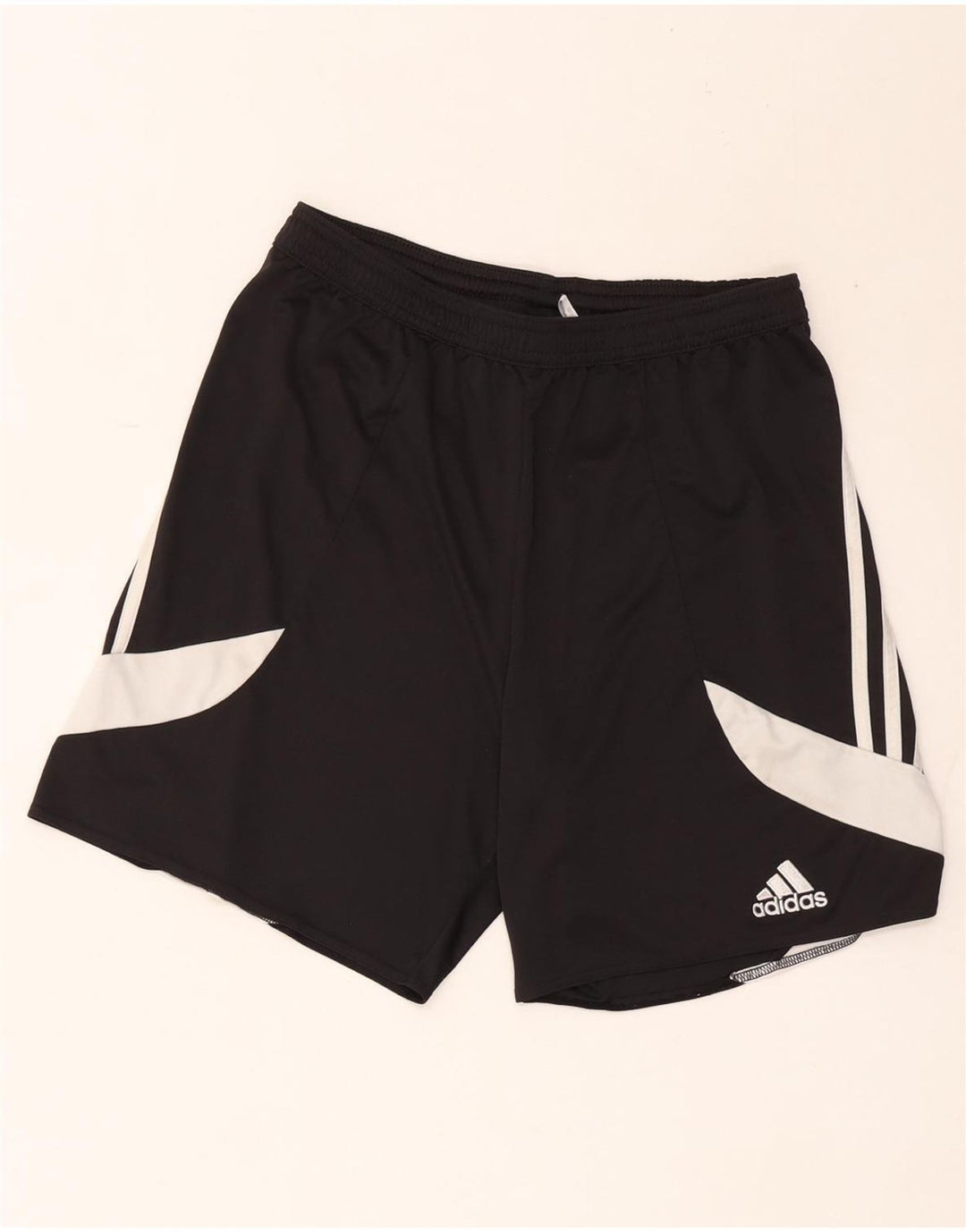 Adidas Mens Climalite Sport Shorts Medium Black Colourblock Polyester