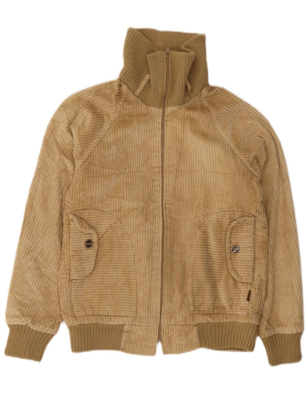 Vintage Mens Corduroy Jacket UK 38 Medium Beige