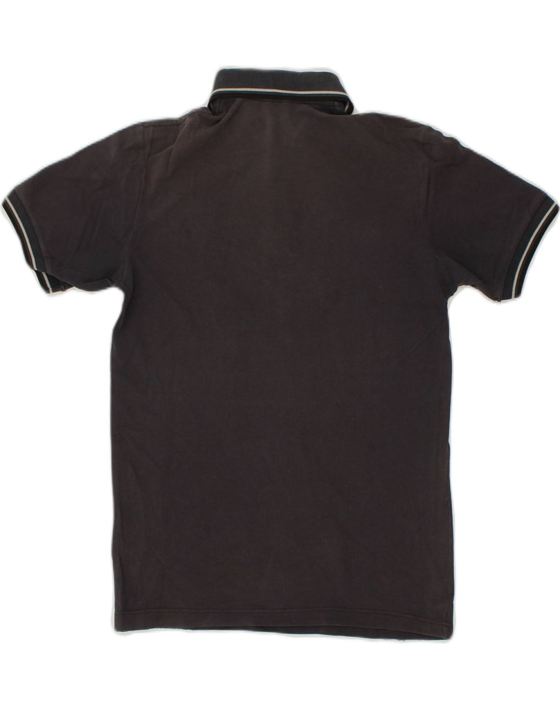 REFRIGIWEAR Mens Polo Shirt Small Black Cotton | Vintage Refrigiwear | Thrift | Second-Hand Refrigiwear | Used Clothing | Messina Hembry 