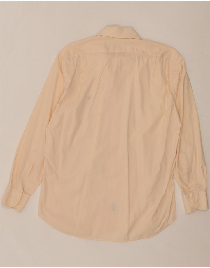 BROOKSFIELD Mens Shirt Size 39 Medium Pink Cotton Vintage Brooksfield and Second-Hand Brooksfield from Messina Hembry 