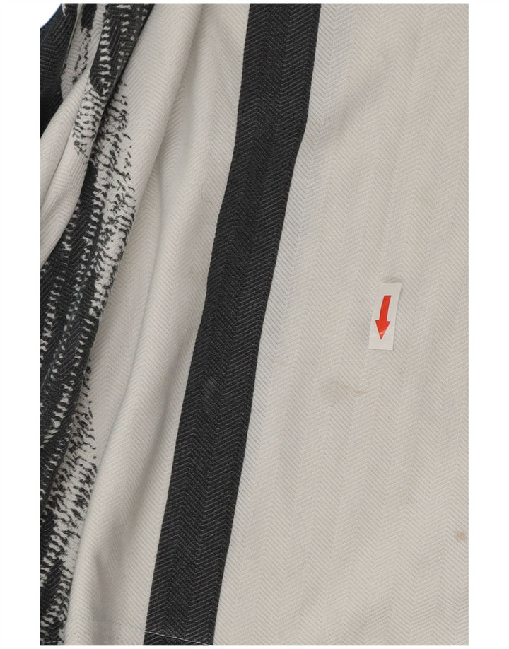 Lotto Mens Polo Shirt Medium White Colourblock Polyester