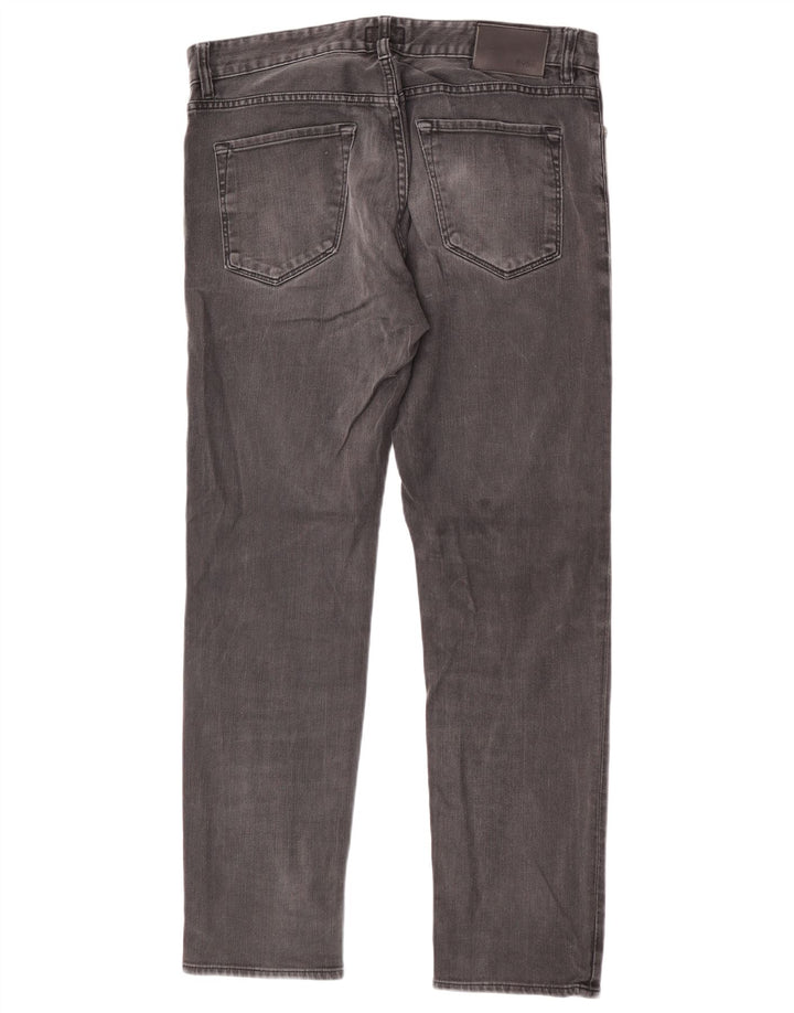 Hugo Boss Mens Maine Regular Fit Straight Jeans W34 L30 Grey
