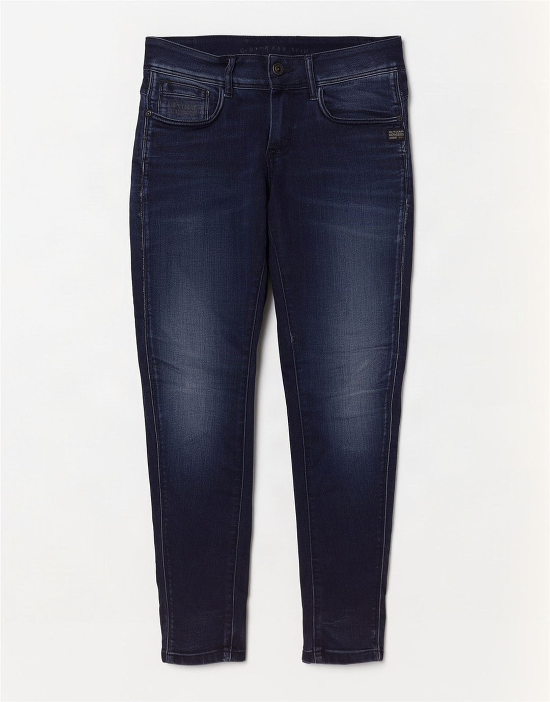 G-Star Womens Midge Slim Jeans W29 L30 Navy Blue Cotton