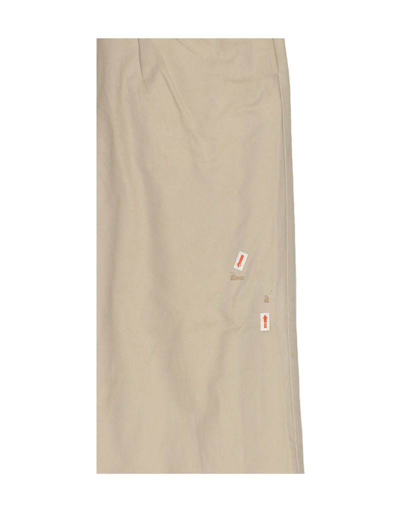 NAUTICA Mens Rigger Pegged Chino Trousers W34 L30 Beige Cotton | Vintage Nautica | Thrift | Second-Hand Nautica | Used Clothing | Messina Hembry 