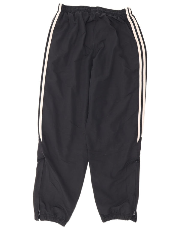 Adidas Mens Tracksuit Trousers Joggers Large Navy Blue Polyester