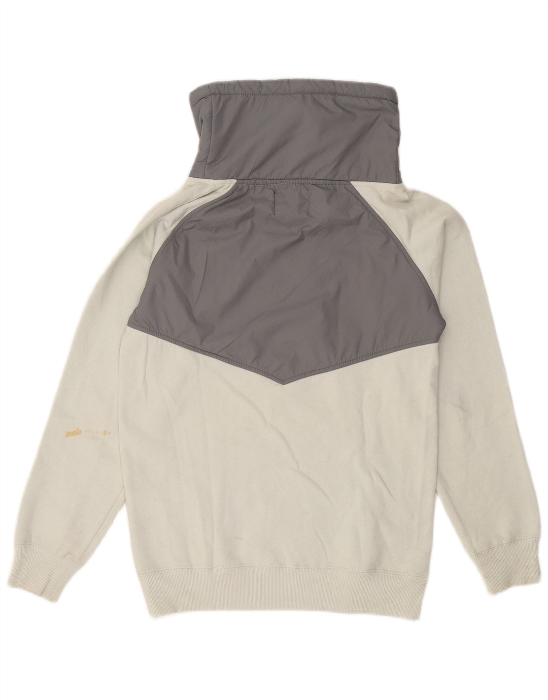 VANS Womens Sweatshirt Jumper UK 10 Small White Colourblock Cotton